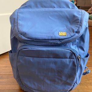 VGUC Pacsafe Slingsafe 300 GII Daypack - Sky Blue